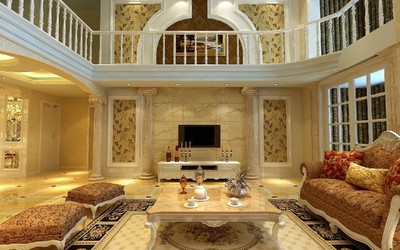 經典傳承，優雅再現 普羅旺世420平美式別墅豪宅裝修實景圖賞析